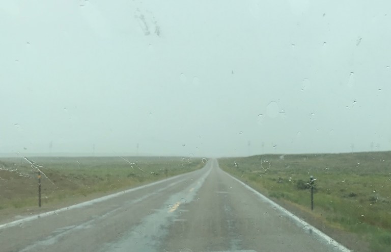 My drive from Jackson to Salt Lake City looked like this ALOT